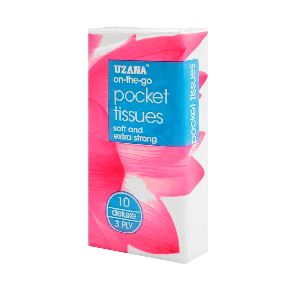 Paquete pequeño de pañuelos de bolsillo desechables, 190x208 mm, usos varios