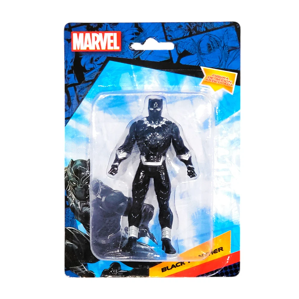 Mini figura de acción marvel black panther / mt-pth4-01tm