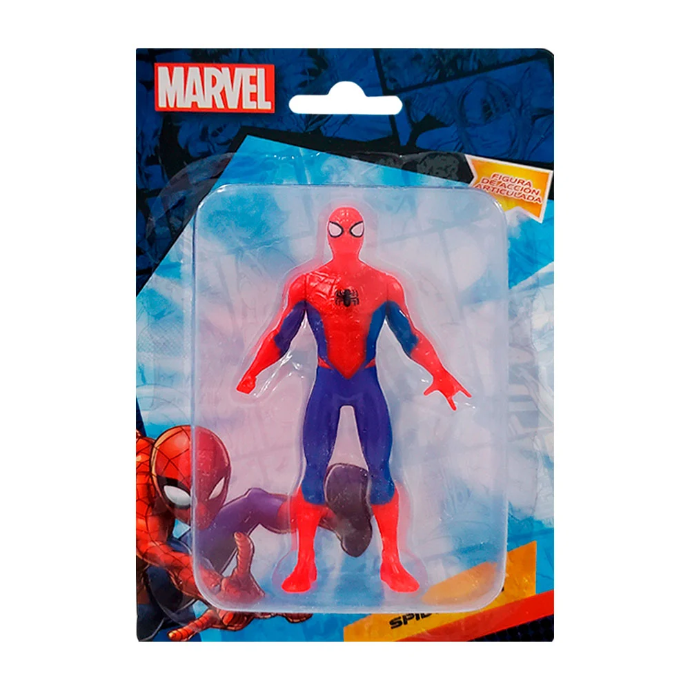 Mini figura de acción de marvel spider man / mt-sp4-01tm