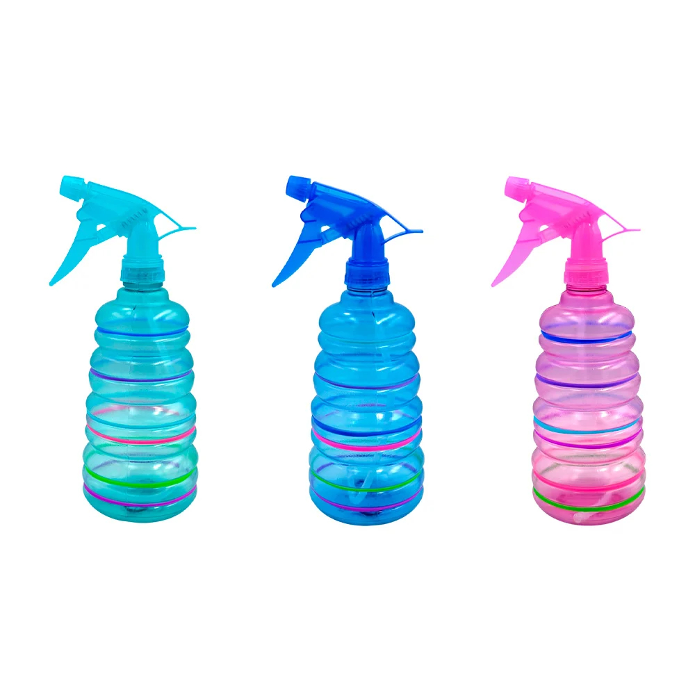 Atomizador gusano plus de 650ml con relieve y ligas de colores, variedad