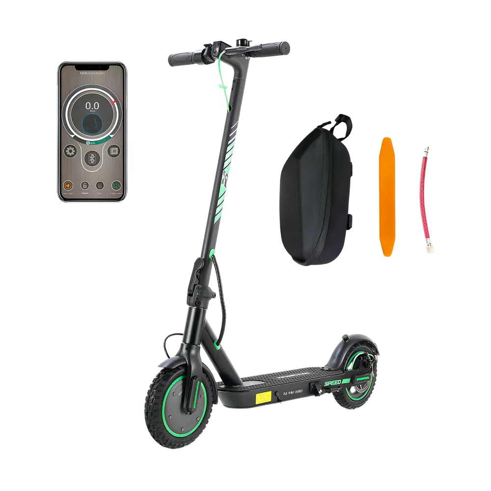 Max scooter eléctrico 400w, todo terreno, bluetooth con aplicación / p1max