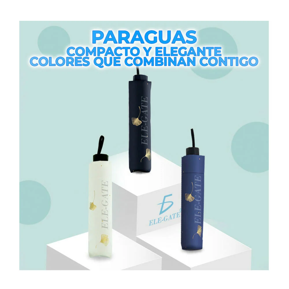 Paraguas retráctil de bolsillo, anti rayos uv, variedad de diseños / par.18