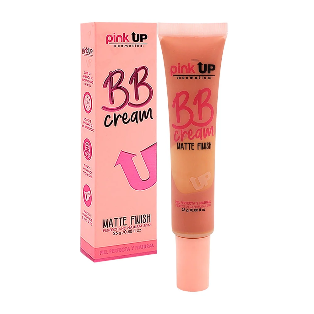 Bb cream pink up tono medium2 cobertura ligera con acabado matte, 25g / pkbbcc02