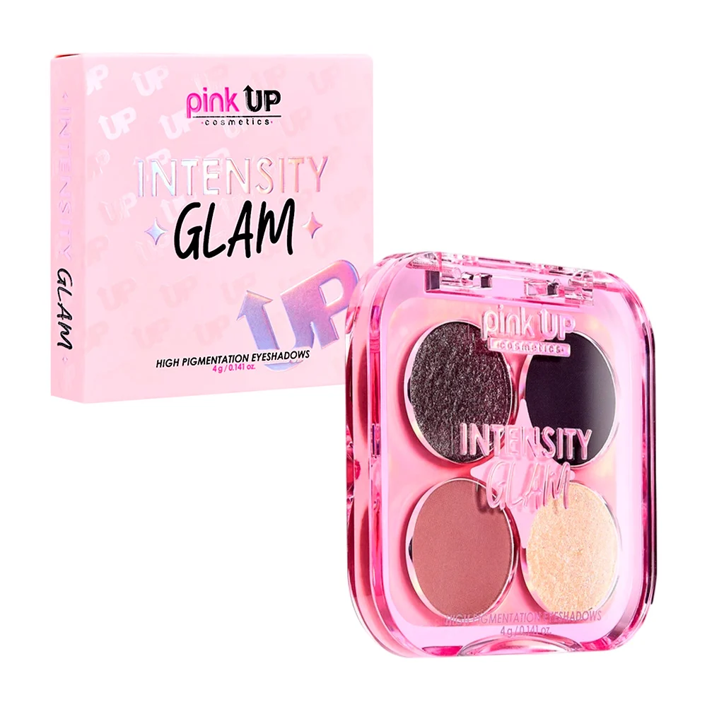 Paleta de sombras pink up con 4 colores intensity glam en tono opulent, 4g