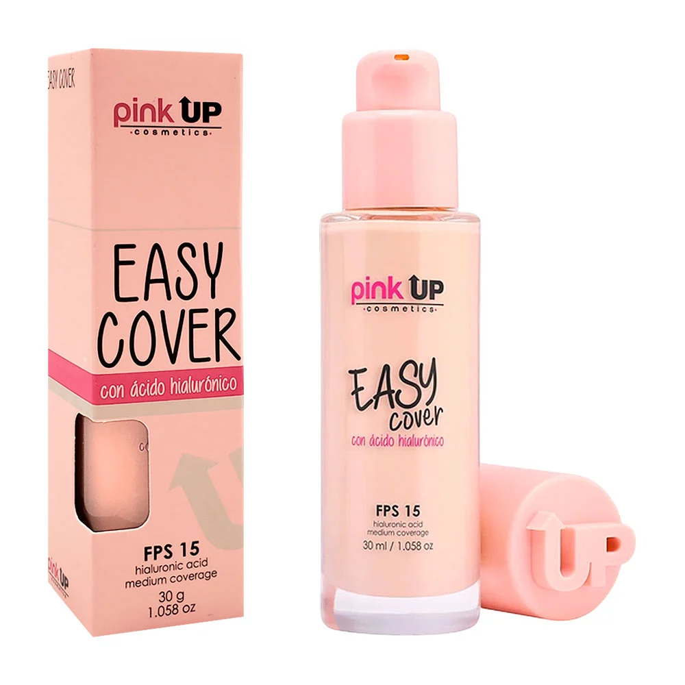 Base de maquillaje pink up con fps 15, c...