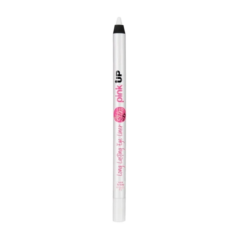 Lápiz delineador de ojos de larga duración pink up en tono white, 2g / pkel16