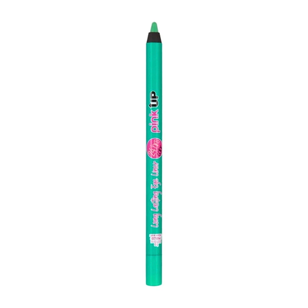 Lápiz delineador de ojos de larga duración pink up en tono aqua blue, 2g