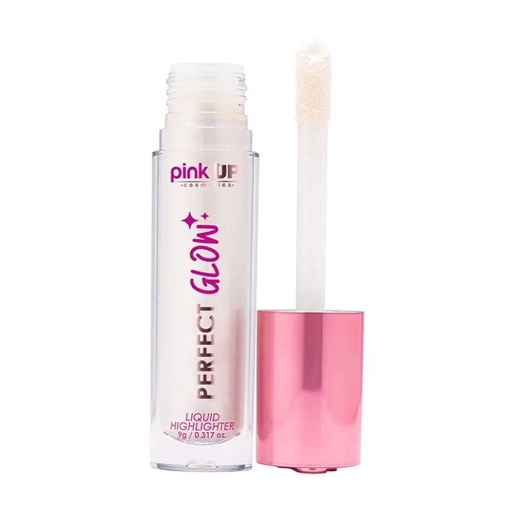 Iluminador líquido de alta pigmentación pink up en tono star, 9g / pkilhp02