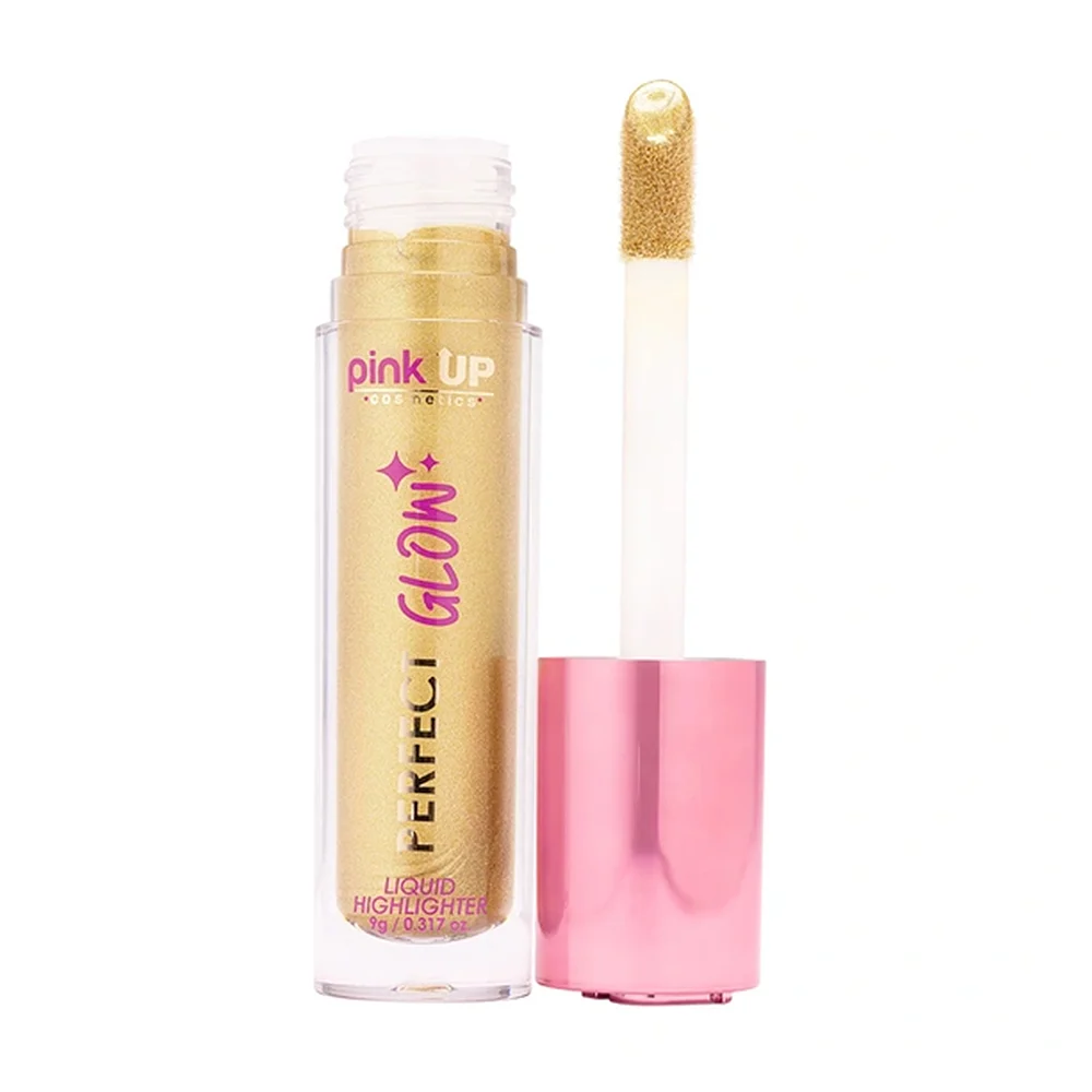 Iluminador líquido de alta pigmentación pink up en tono bright, 9g / pkilhp05
