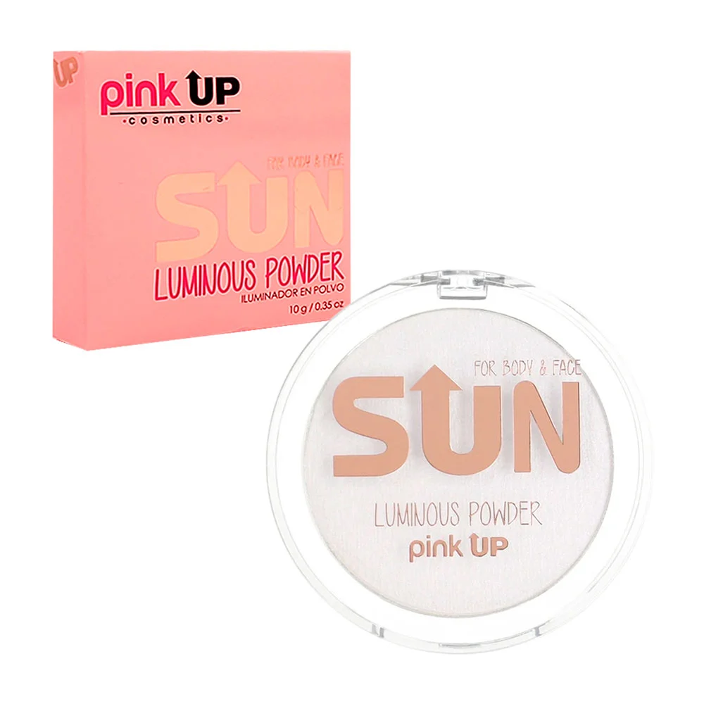Polvo compacto iluminador pink up tono flash, 10g / pkip01