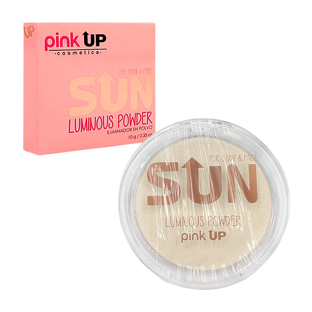 Polvo compacto iluminador pink up tono star, 10g / pkip02