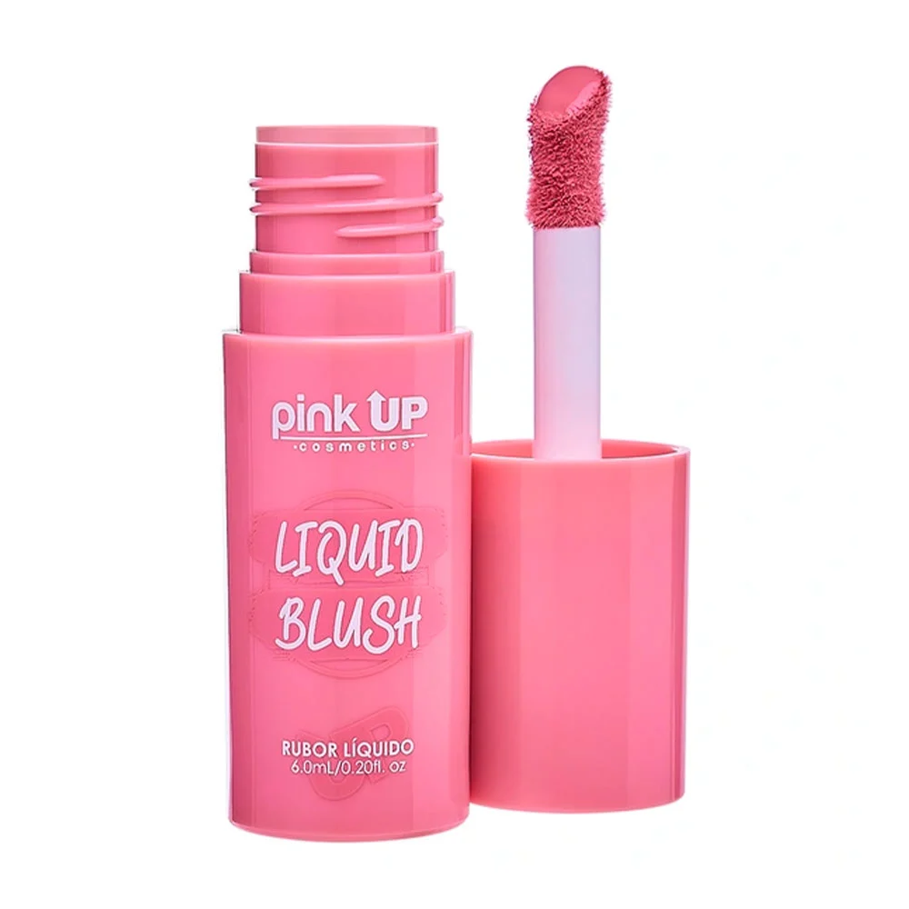 Blush / rubor líquido de larga duración pink up en tono natural, 6ml / pklb02