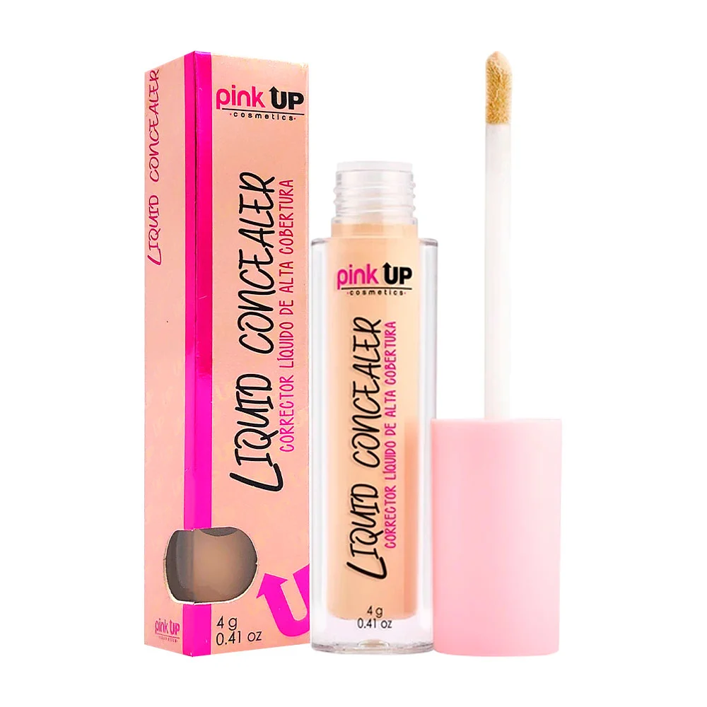 Corrector liquido pink up de alta cobertura en tono pale, 4g / pkllc100