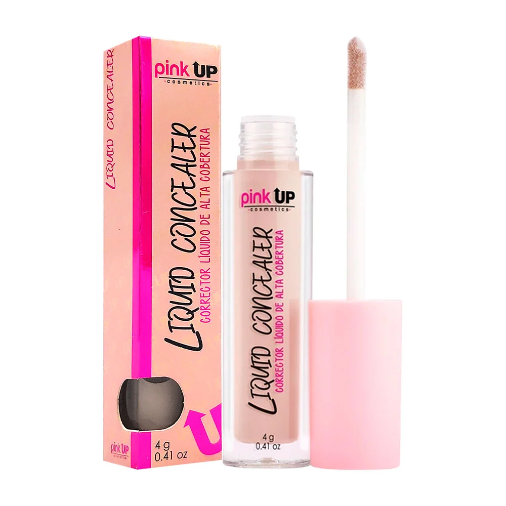 Corrector liquido pink up de alta cobertura en tono soft pink, 4g / pkllc801