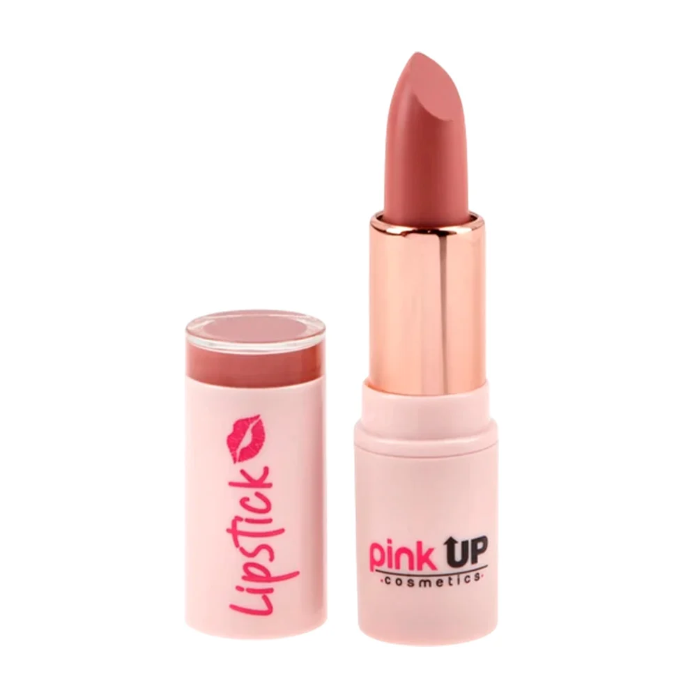 Labial lipstick pink up en barra retráctil en tono mauve, 3.6g / pklp03