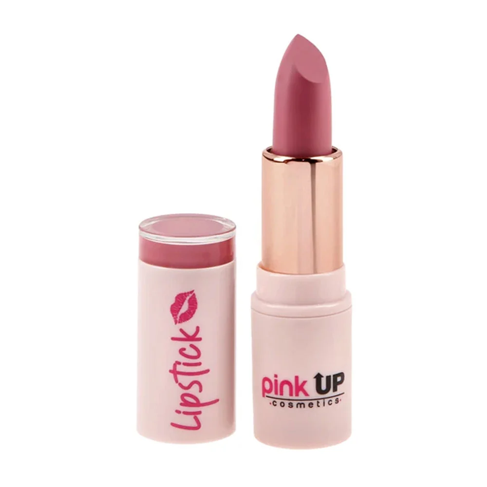 Labial lipstick pink up en barra retráctil en tono petal, 3.6g / pklp06