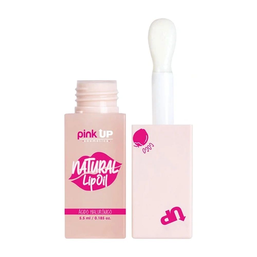 Brillo labial mágico con ácido hialurónico pink up con aroma a coco, 5.5ml