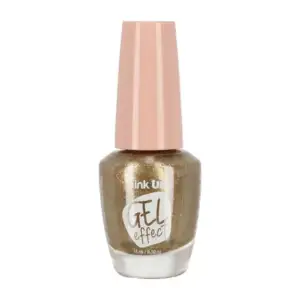 1pza Esmalte con efecto gel pink up para uñas en tono sand, 15ml / pk…