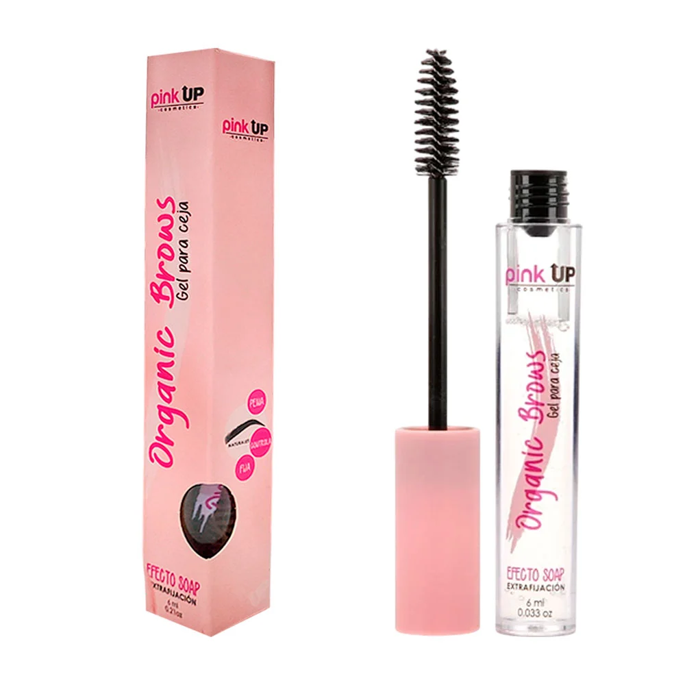 Gel para cejas pink up con extra fijación, 6ml / pkoe01