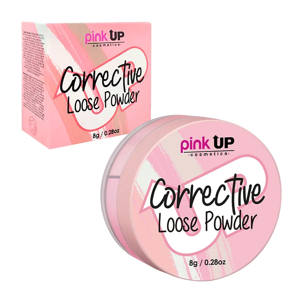 Polvo pink up translúcido corrector cold para el rostro, 8g / pkpt303
