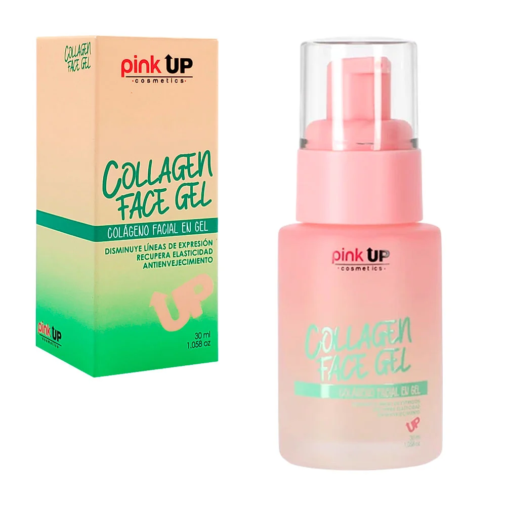 Colágeno facial en gel pink up para el cuidado de la piel, 30ml / pksk09