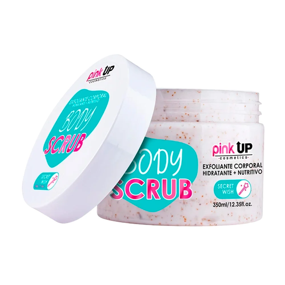 Exfoliante hidratante pink up body scrub...