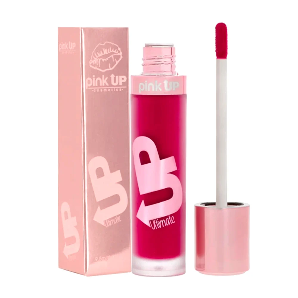 Labial líquido pink up con efecto mate ...