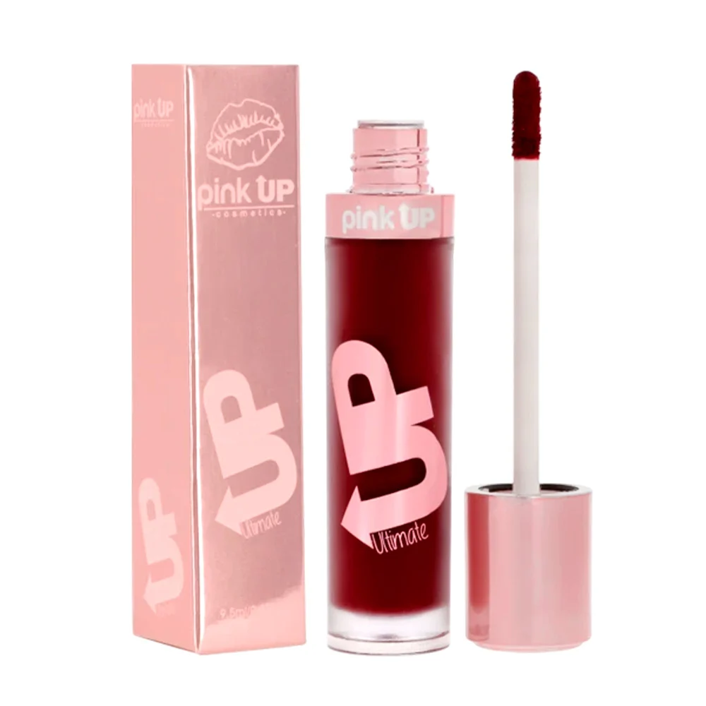 Labial líquido pink up con efecto mate en tono roast, 9.5ml / pkum26