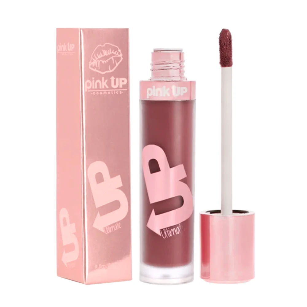 Labial líquido pink up con efecto mate ...