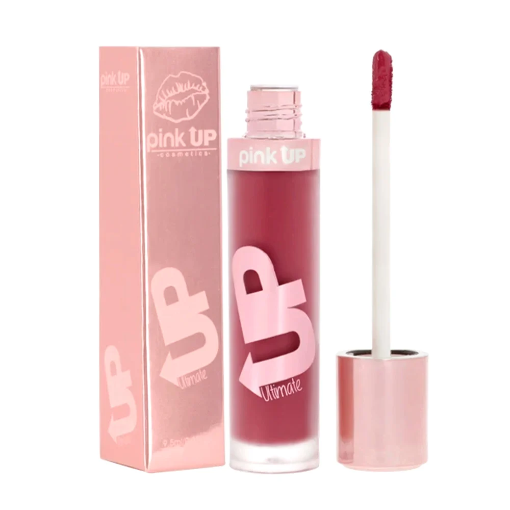Labial líquido pink up con efecto mate en tono soft, 9.5ml / pkum29