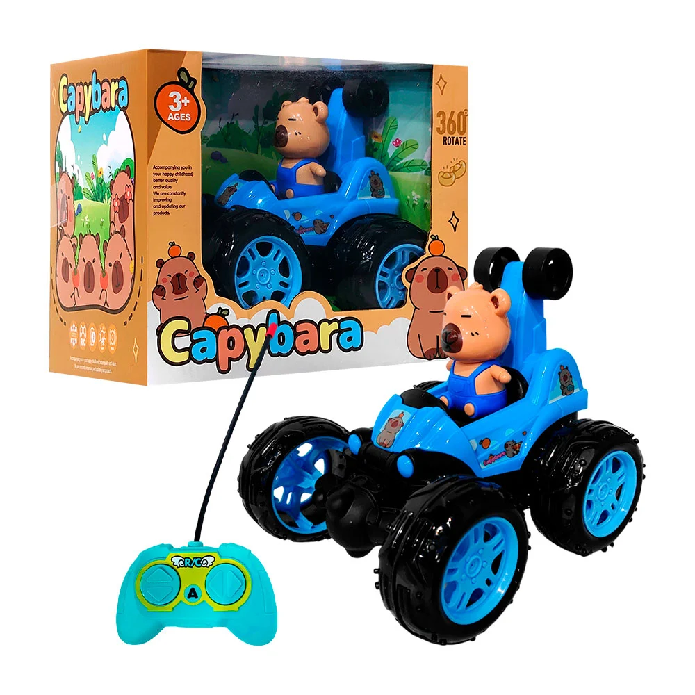 1pza Juguete / coche de control remoto con figura y estampado de capibara