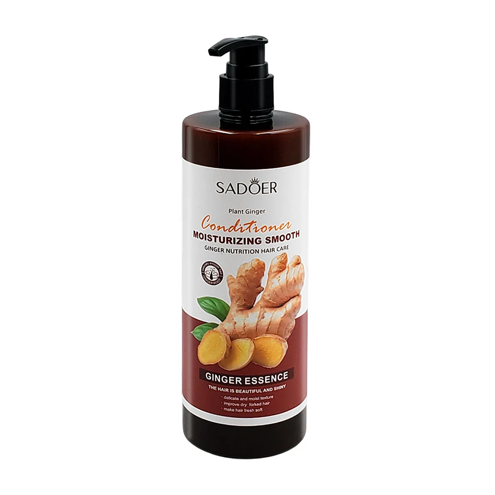 Acondicionador sadoer con extracto de jengibre para nutrir el cabello, 500ml