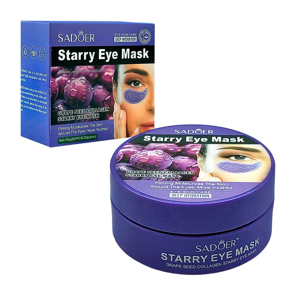 30 pares de mascarillas sadoer para ojos...