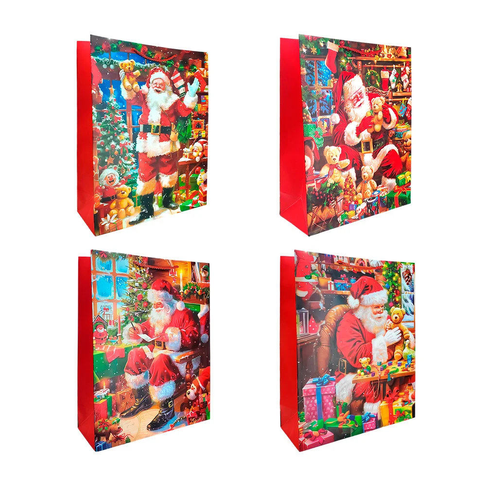 Bolsa de regalo diseño navideño 31x40x...