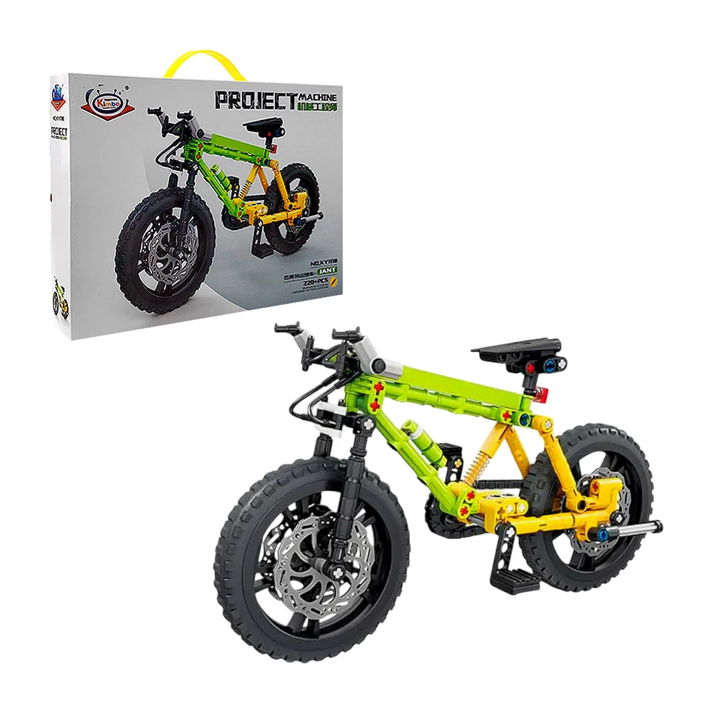 Juguete, bloques de construcción con diseño de bicicleta con 220pcs / ky1118