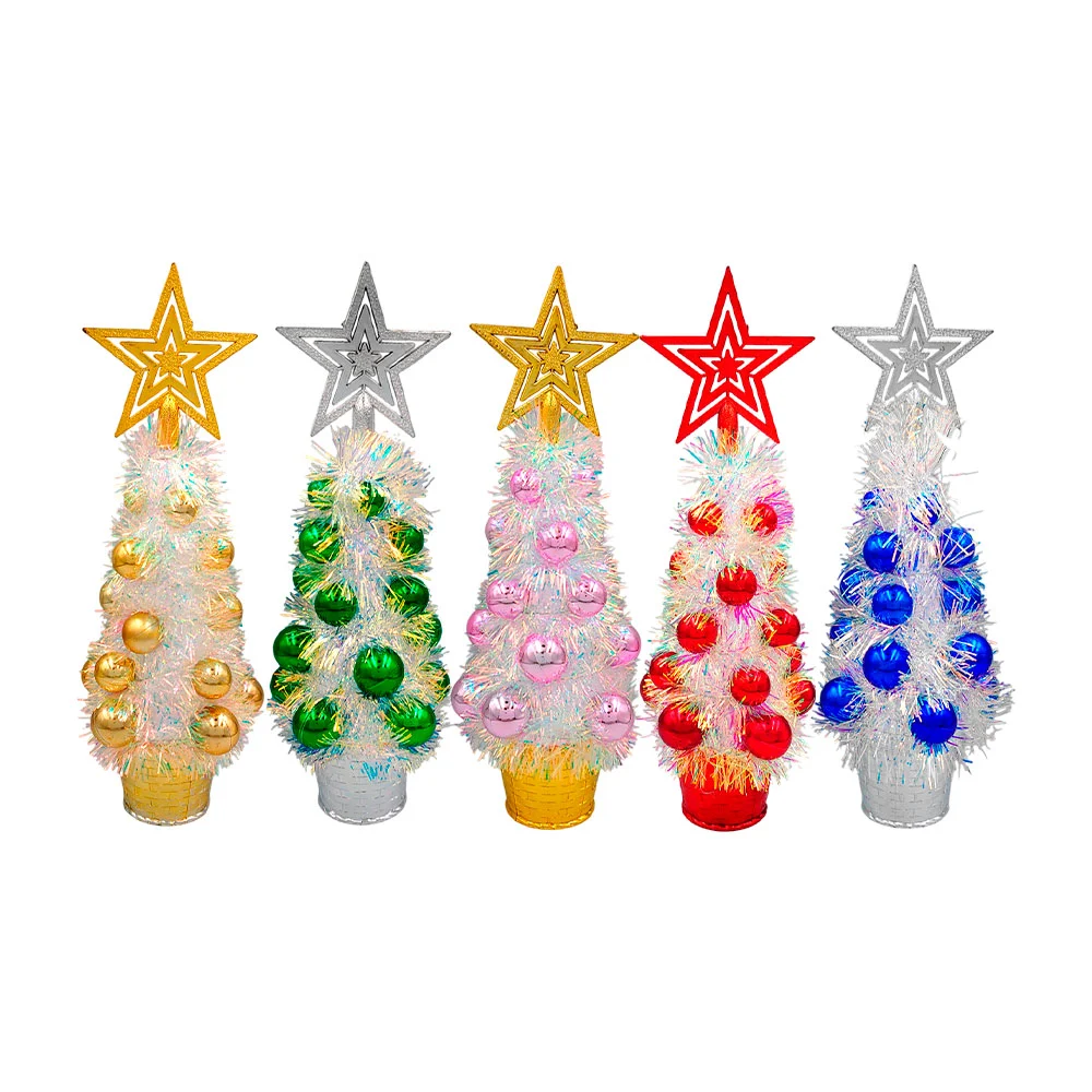 Árbol decorativo navideño con esferas ...