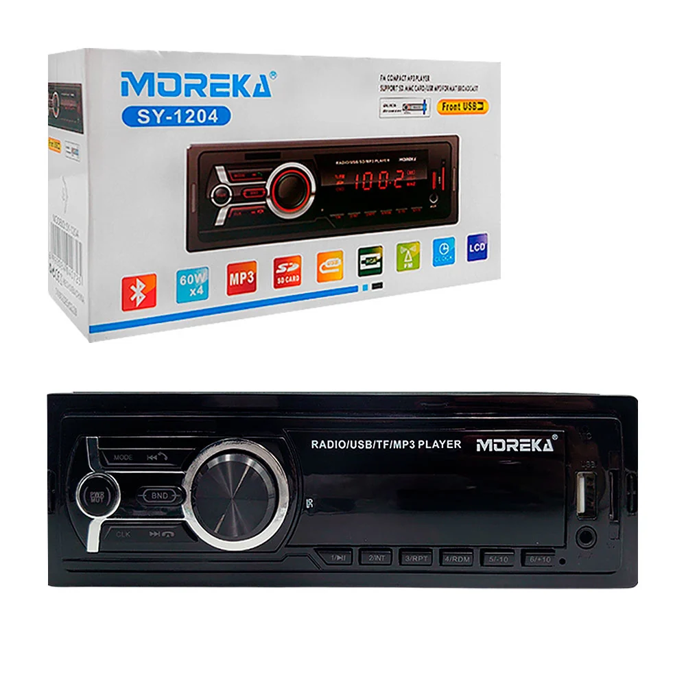 Autoestéreo moreka con usb, auxiliar, t...