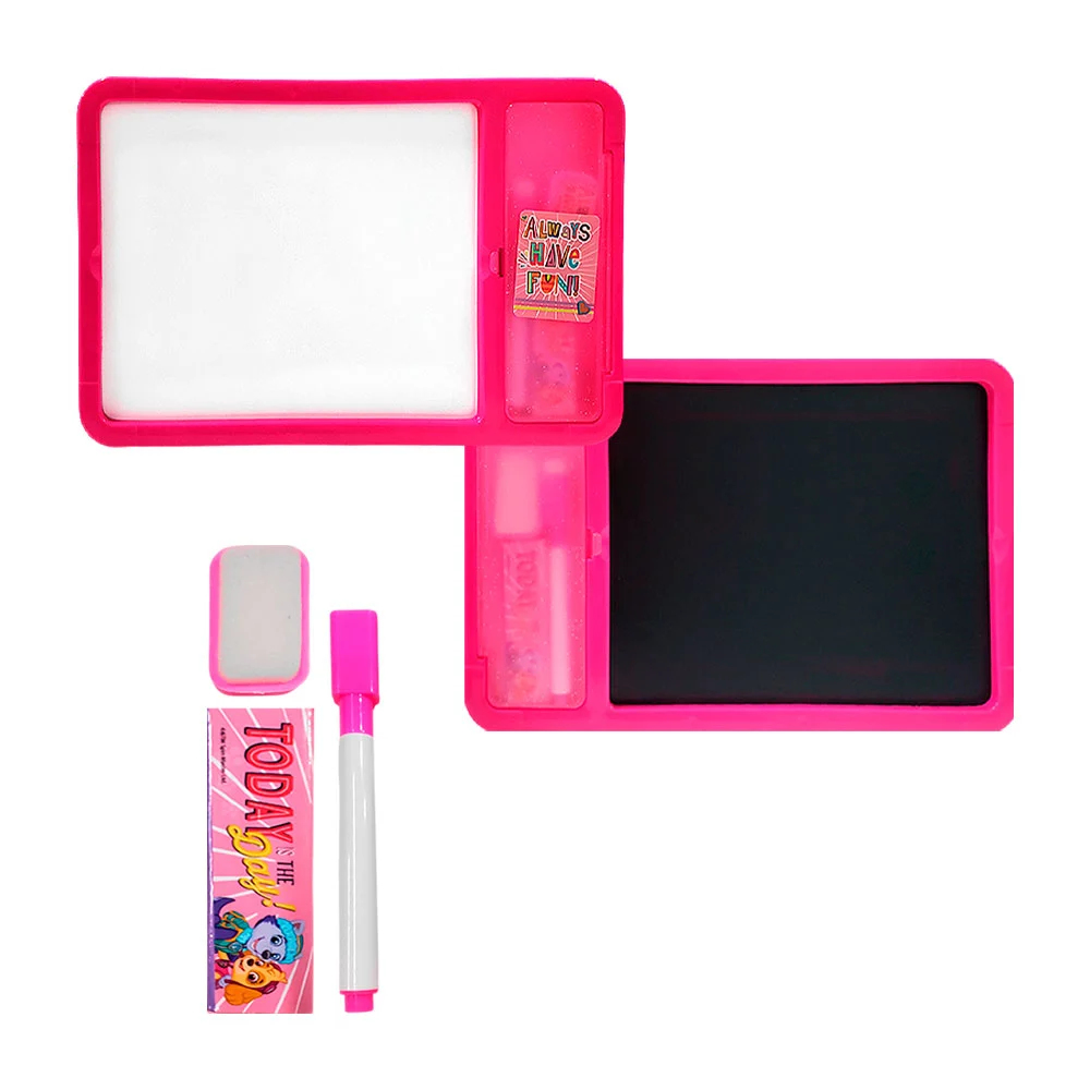 Pizarrón paw patrol rectangular con accesorios, variedad de colores / t372687