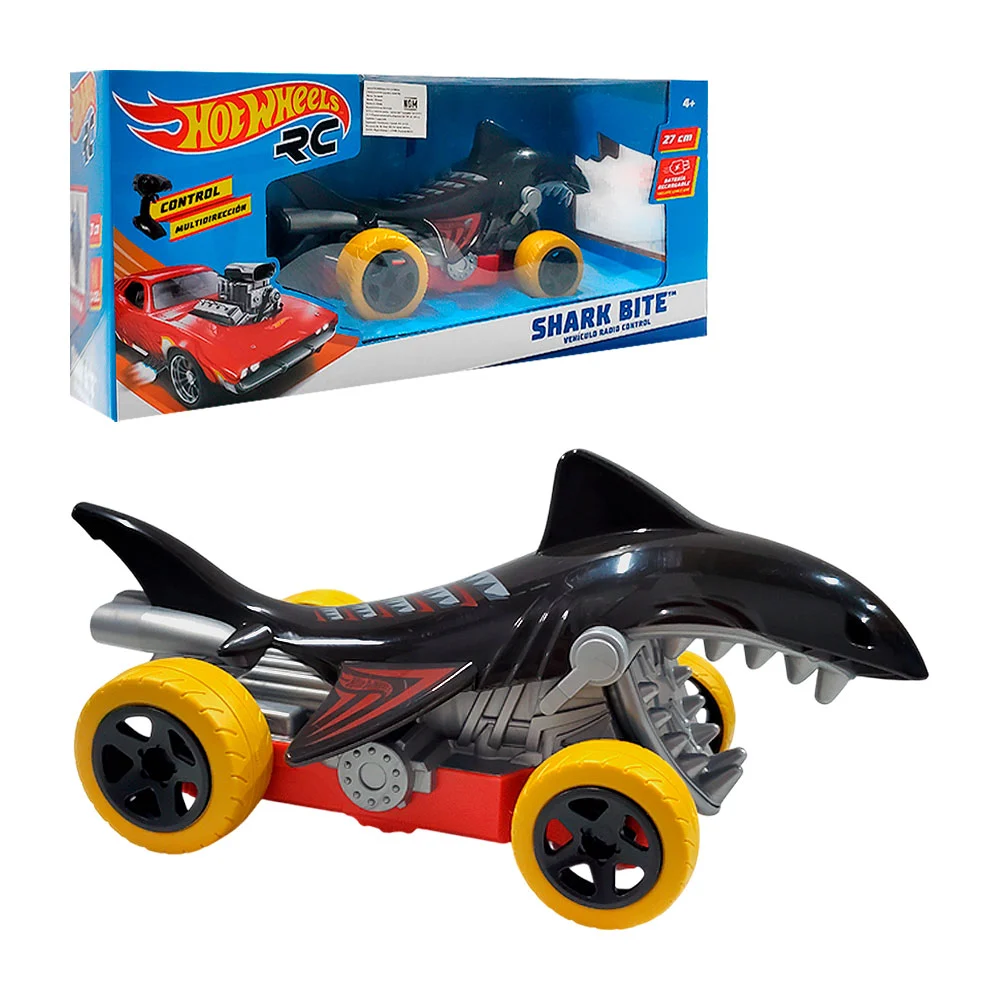 Carro eléctrico hot wheels sharkbite control con multi dirección / t378582