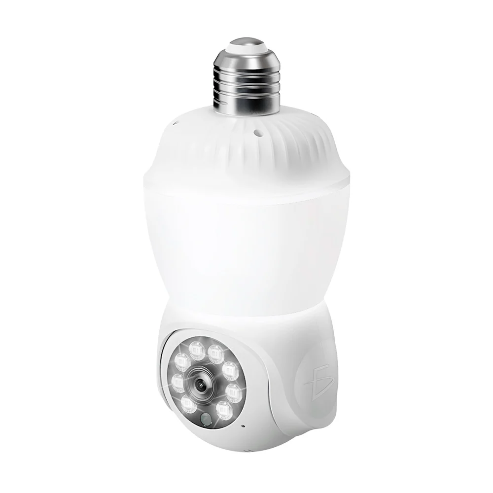 Cámara led wifi tipo foco socket giro d...