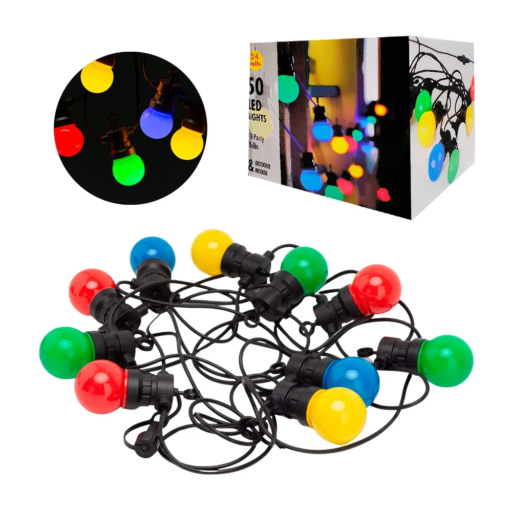Serie guirnalda con 10 focos -50 leds mu...