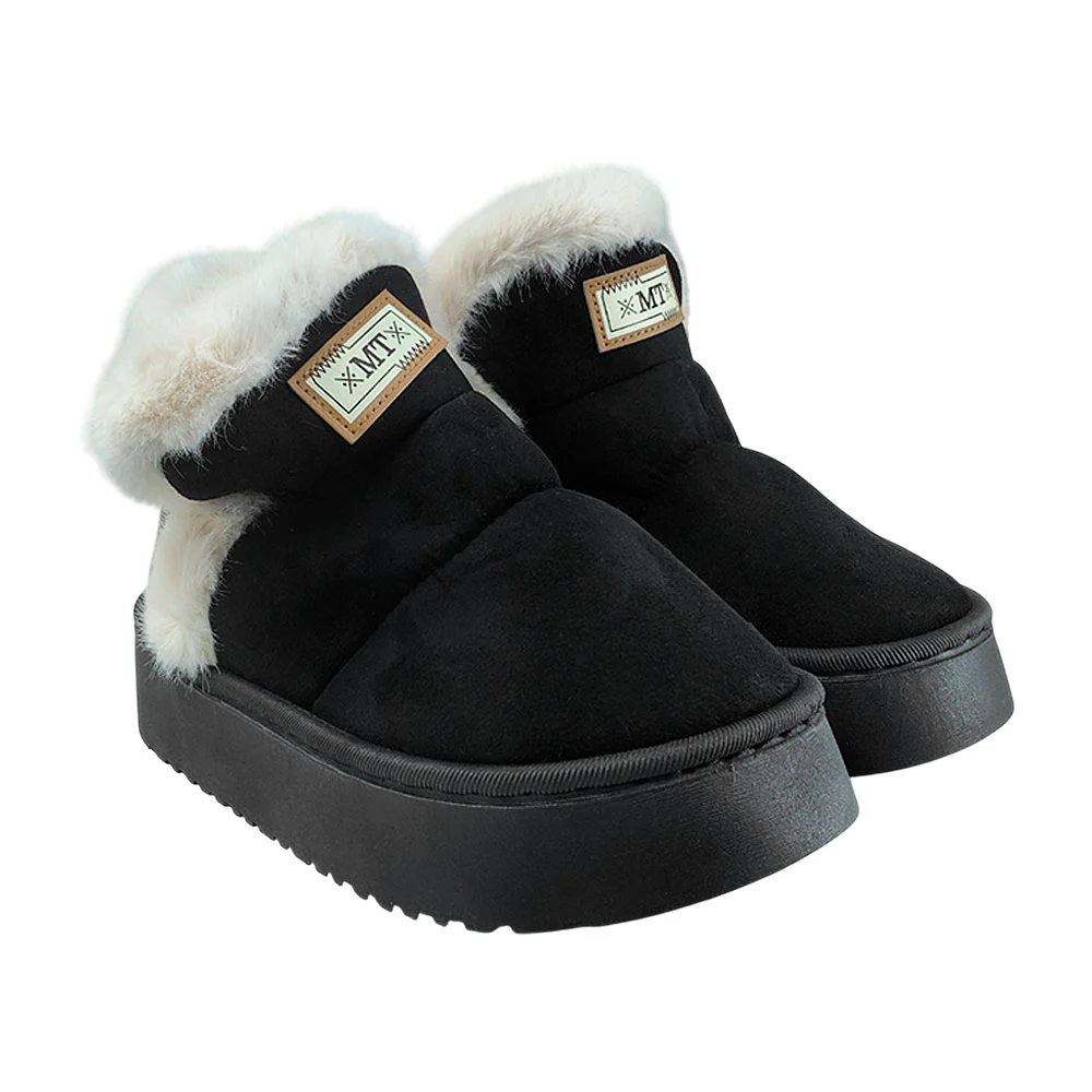 Botas mt ajustables con detalles afelpados, variedad de tallas y colores