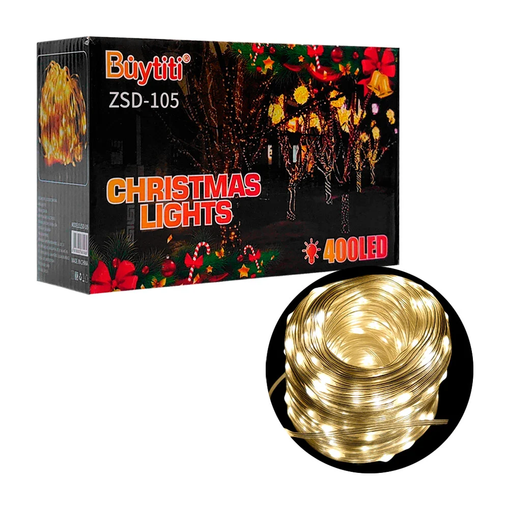 Serie decorativa con 400led en tono cálido / zsd-105