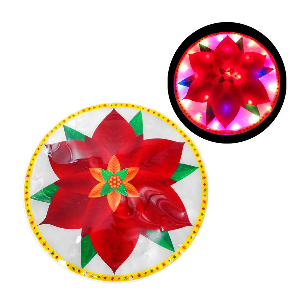 Adorno colgante redondo, navideño con e...