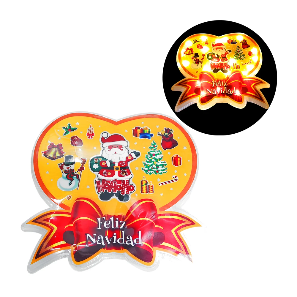 Adorno colgante led navideño en forma d...