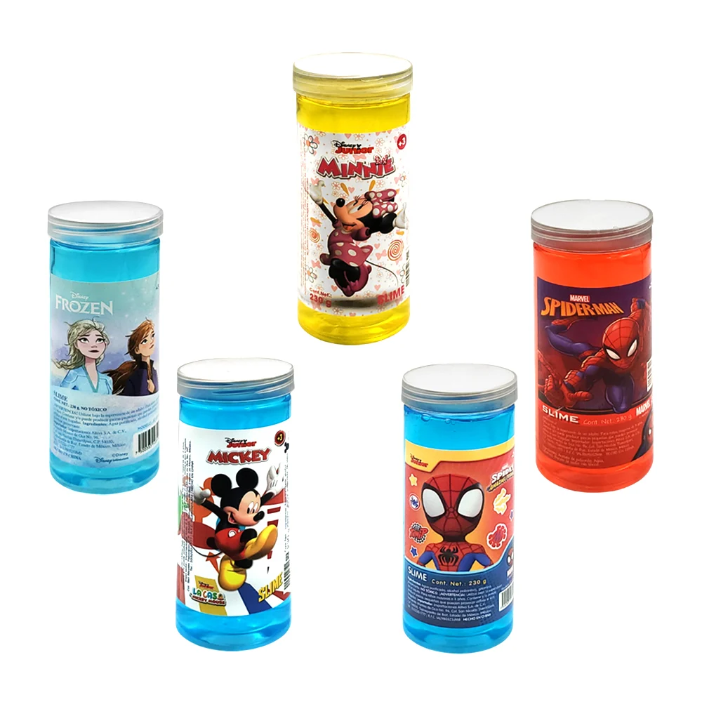Bote de slime con estampado de personajes, variedad de modelos / j2-sr7
