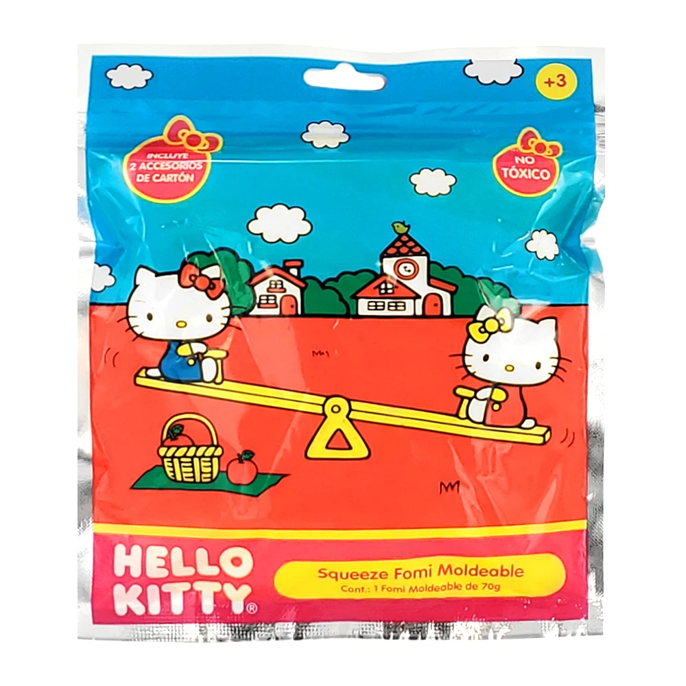 Squeeze / foamy moldeable con diseño de hello kitty / j3-mm129