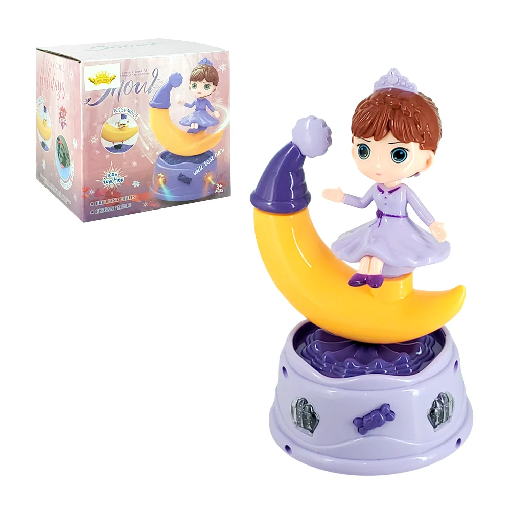 Juguete móvil musical de princesa con l...