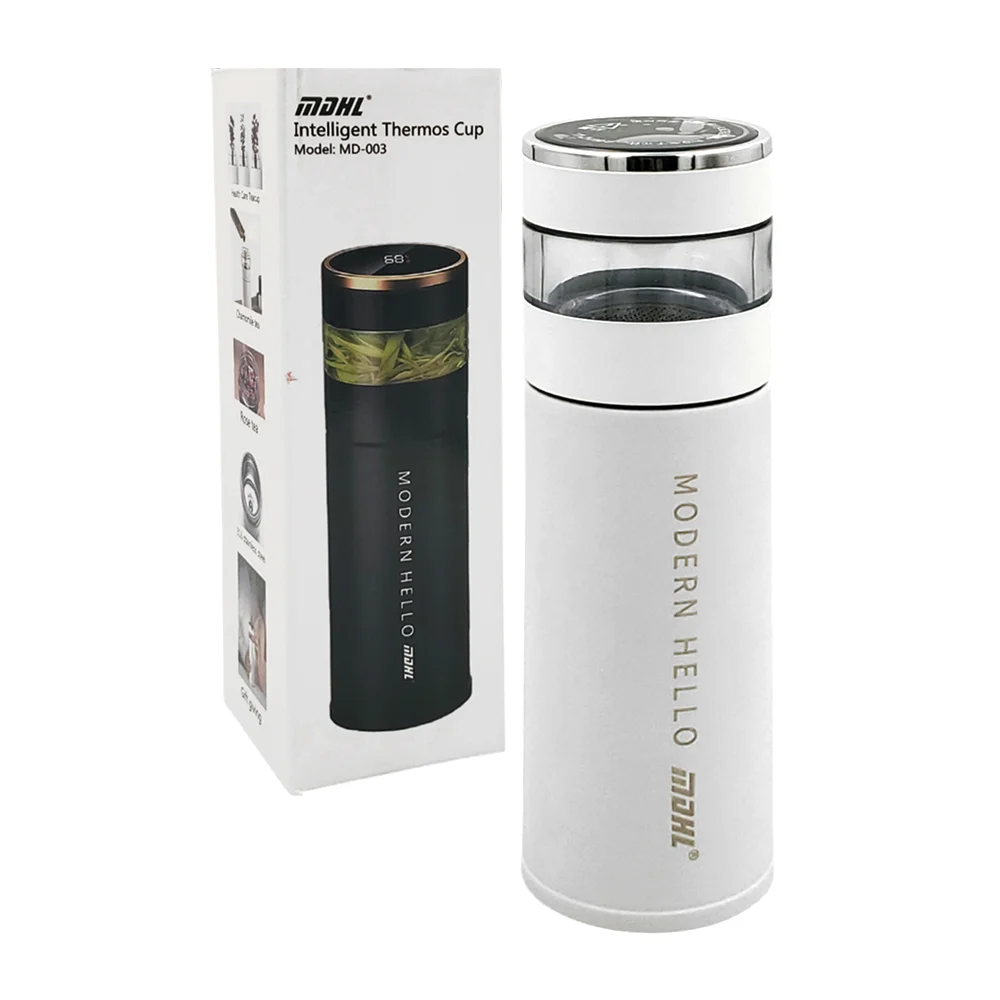 Termo digital con infusor transparente y...