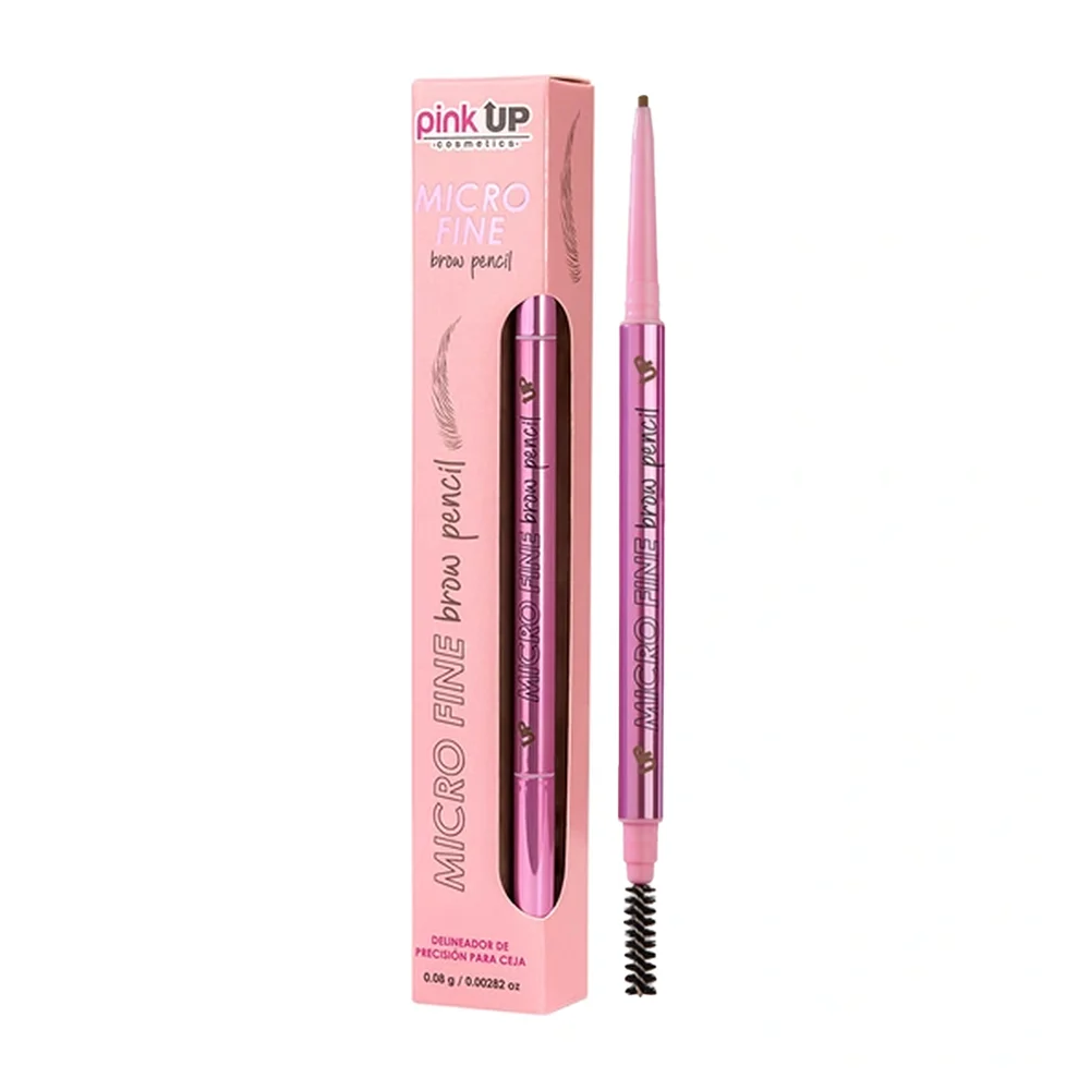 Delineador para cejas pink up lápiz ultra fino en tono brownish, 0.08g / pkmb04